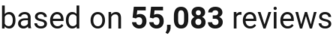 number of reviews