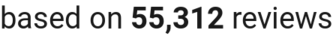 number of reviews