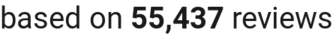 number of reviews