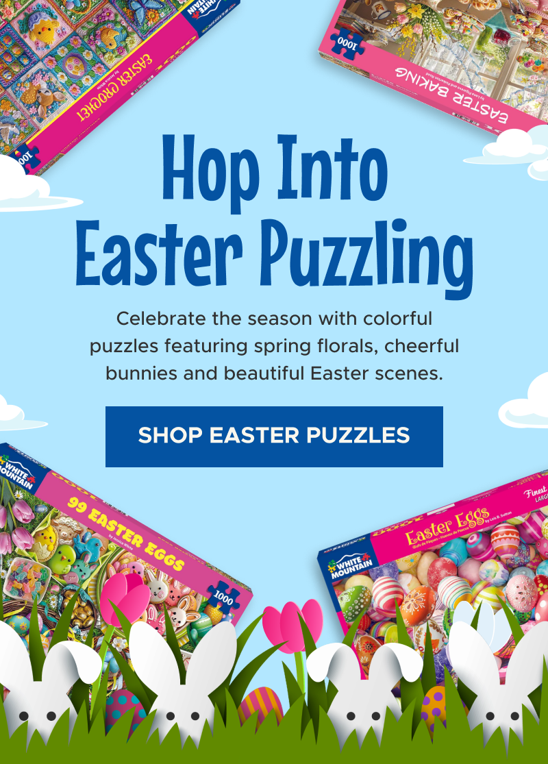Hop Into Easter Puzzling | Shop Easter Puzzles