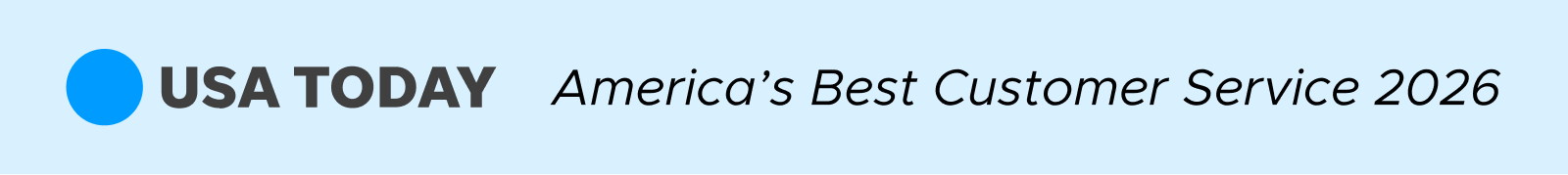 USA Today America's Best Customer Service 2026