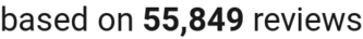 number of reviews