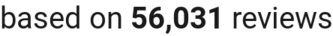 number of reviews