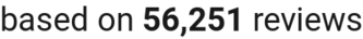 number of reviews