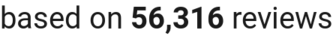 number of reviews