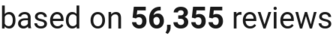 number of reviews