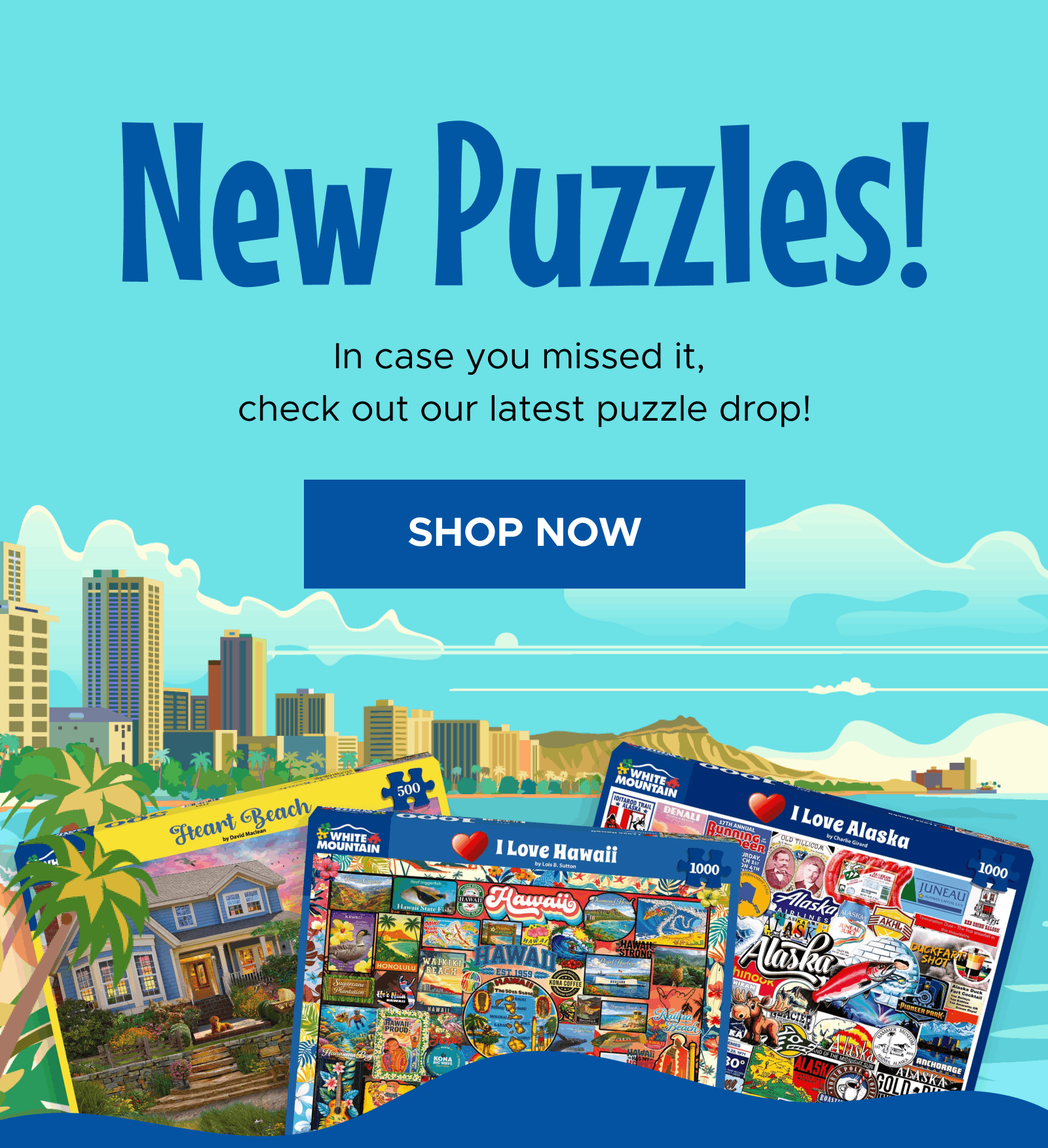 New Puzzles! | Shop Now