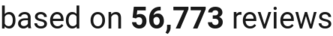number of reviews