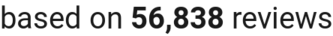 number of reviews