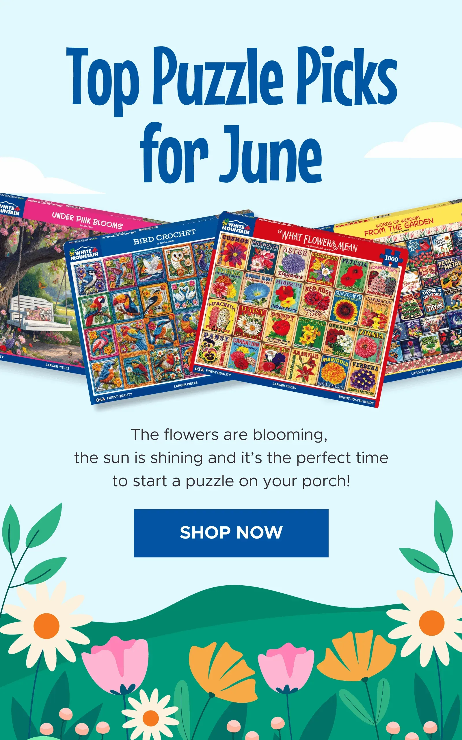 Top Puzzle Picks for June | Shop Now
