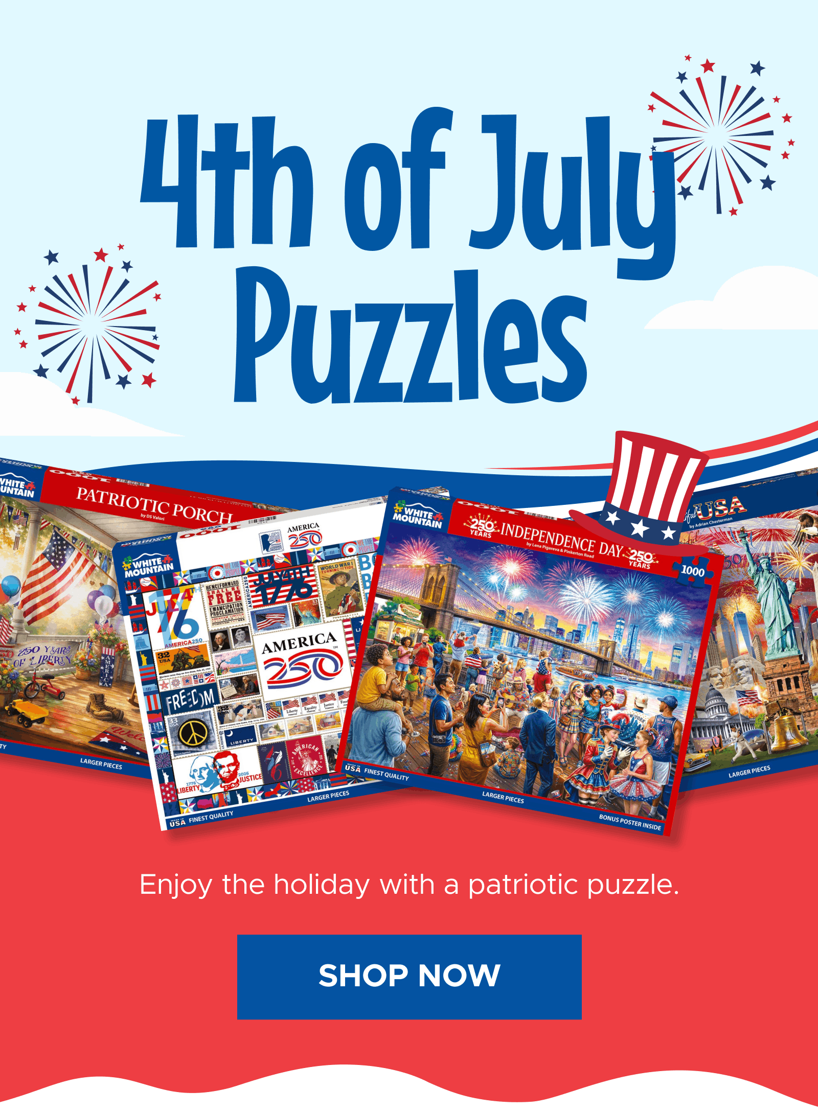 4th of July Puzzles | Shop Now