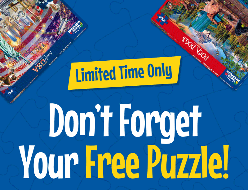 Don't Forget Your Free Puzzle!