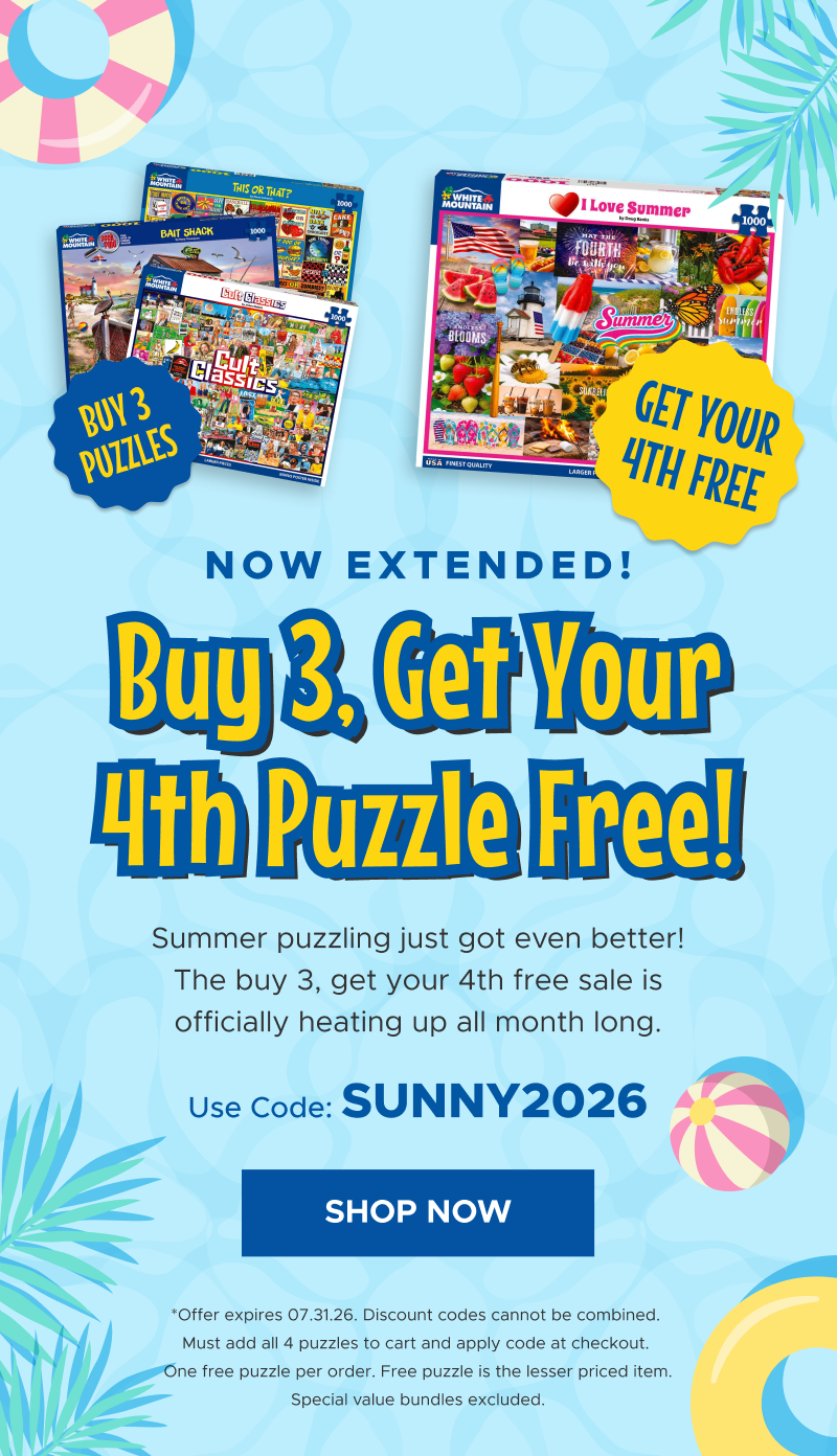 Buy 3, Get Your 4th Puzzle Free | Shop Now