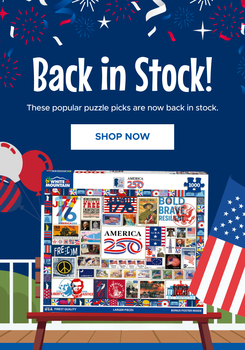 Back in Stock! Shop Now