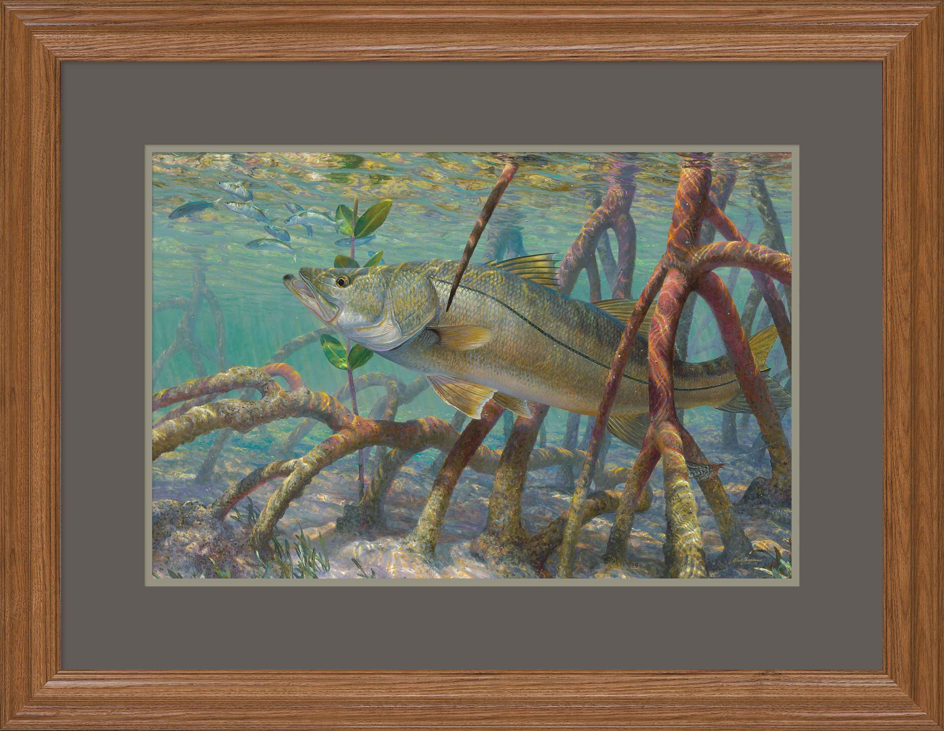Image of Mean Streak—Snook - Limited Edition Paper