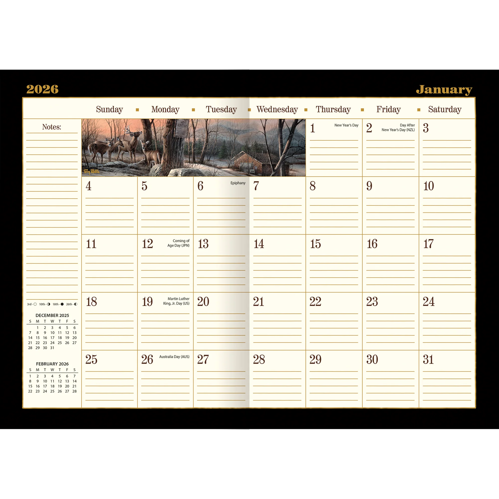 Image of Terry Redlin - 2026 Monthly Planner