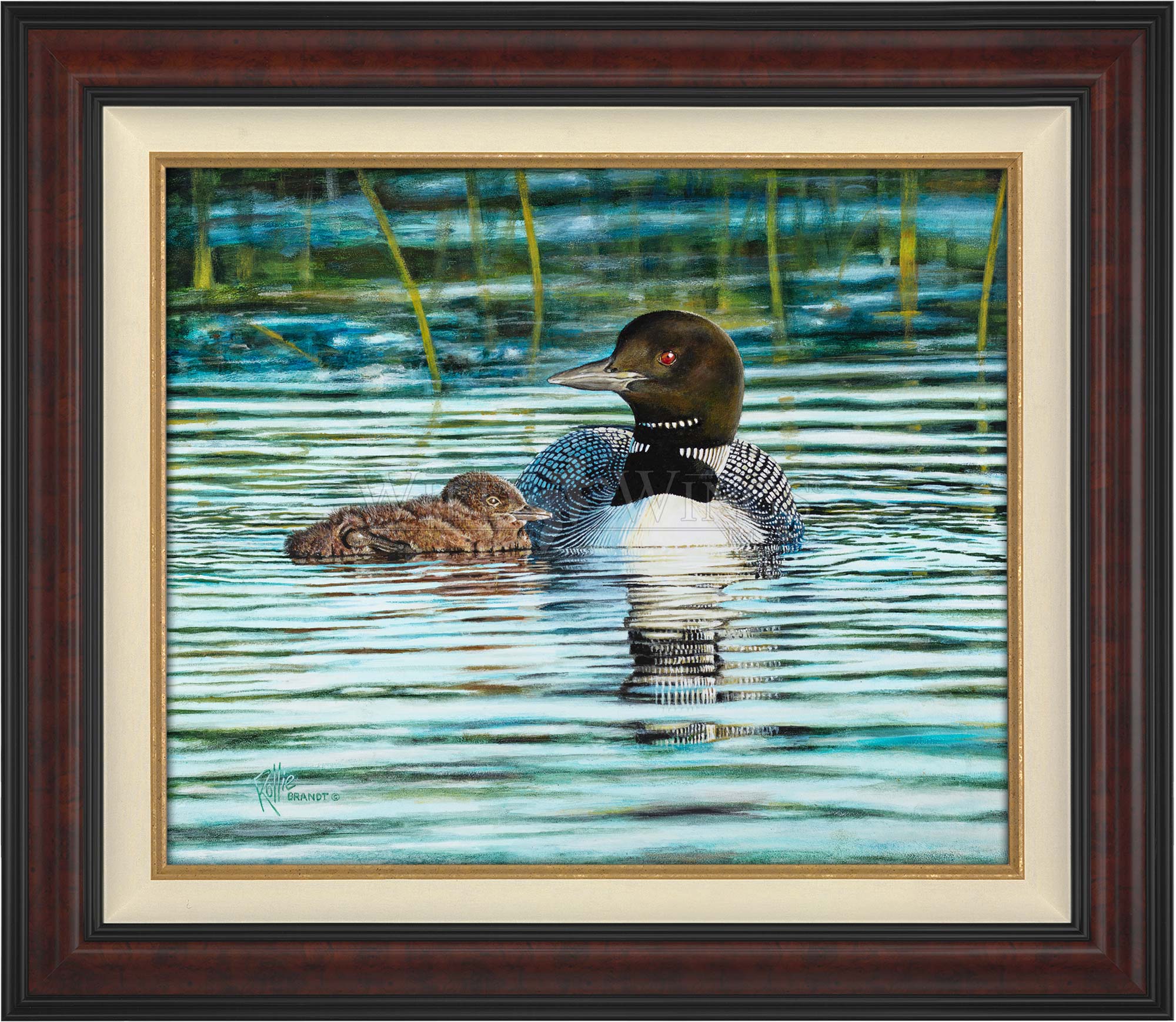 Image of Swimming Lessons - Master Artisan Canvas