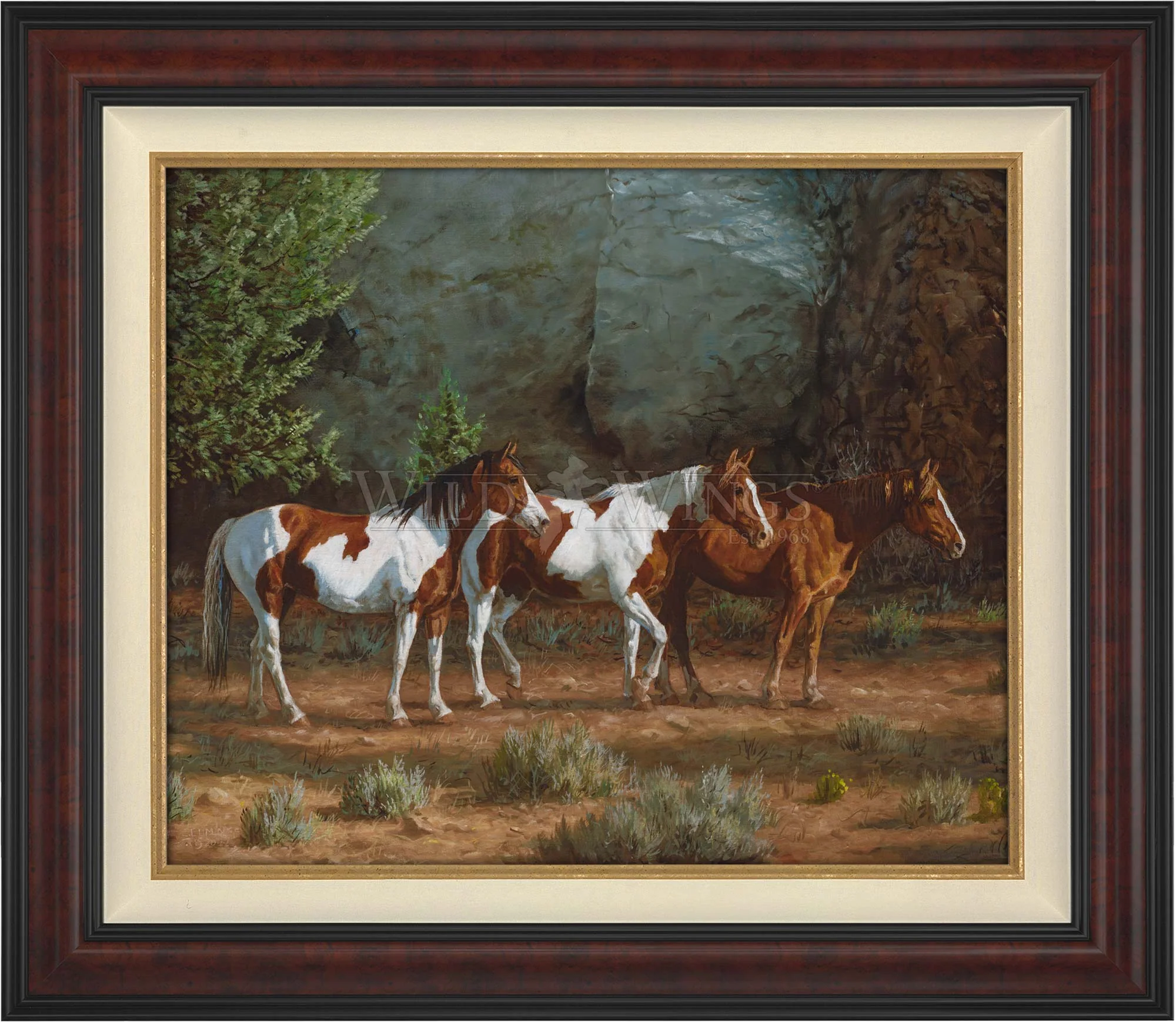 Image of Canyon Shadows - Master Artisan Canvas