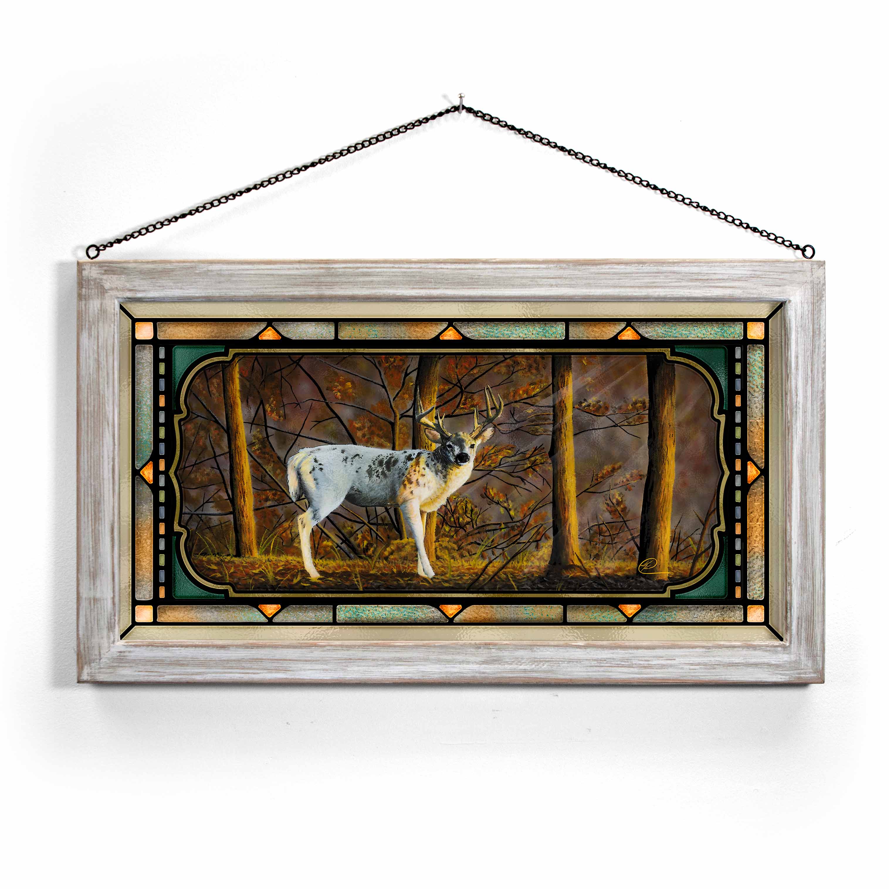 Image of Last Light - Stained Glass Art