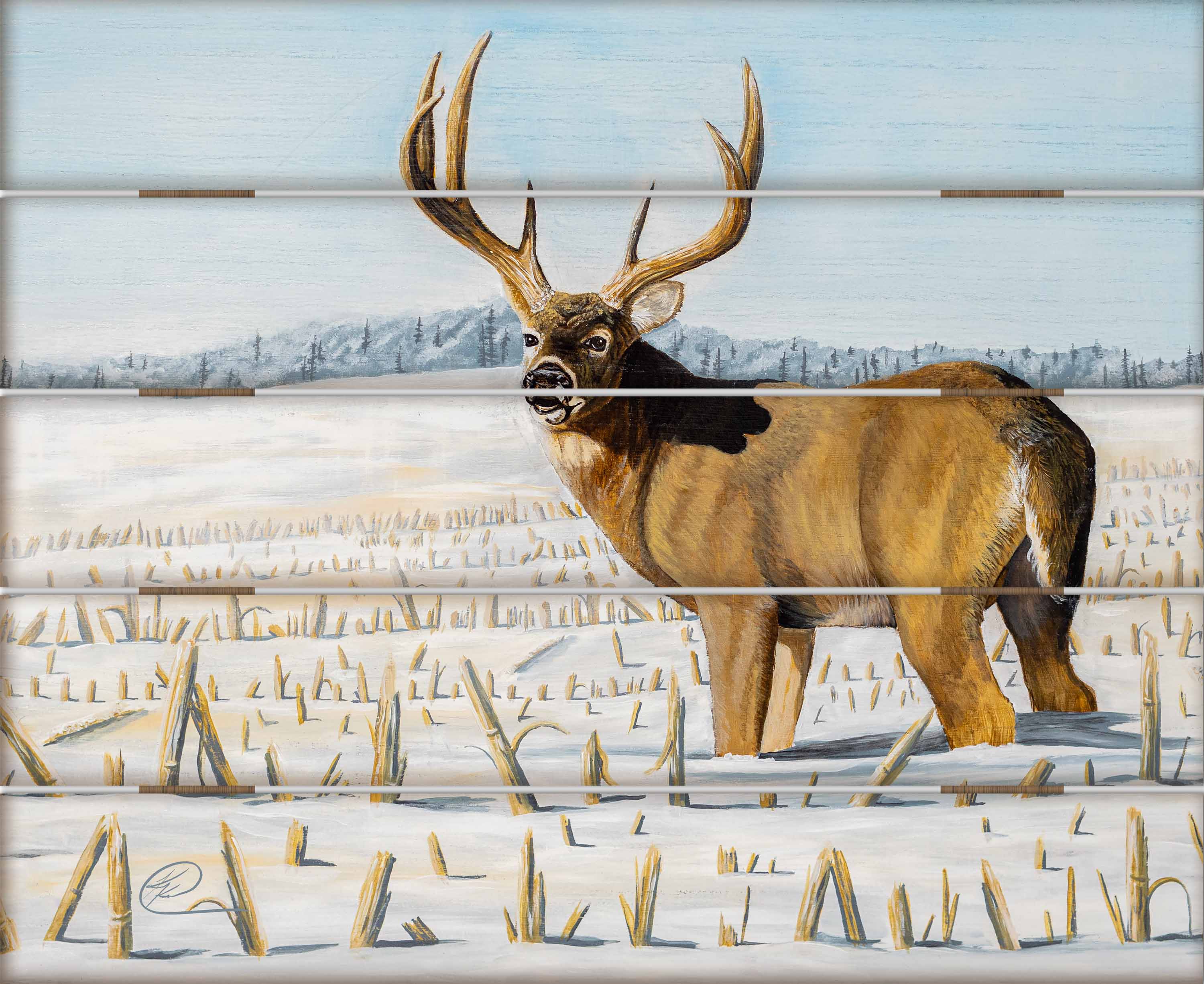 Image of Huntin Season - 18" x 22" Pallet Wall Art