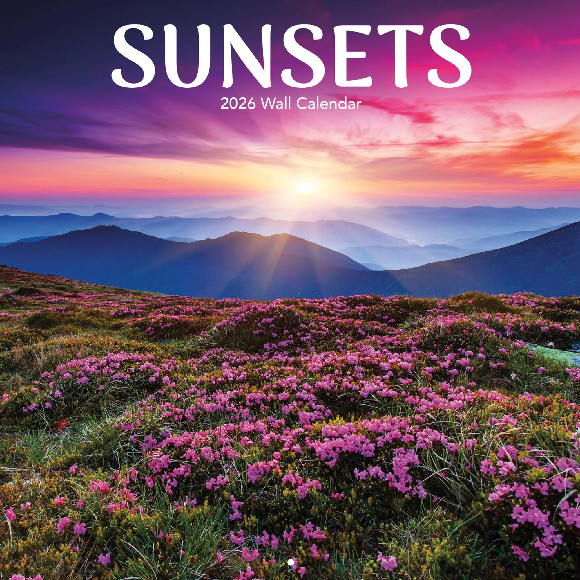 Image of Sunsets 12" x 12" - Photo Wall Calendar