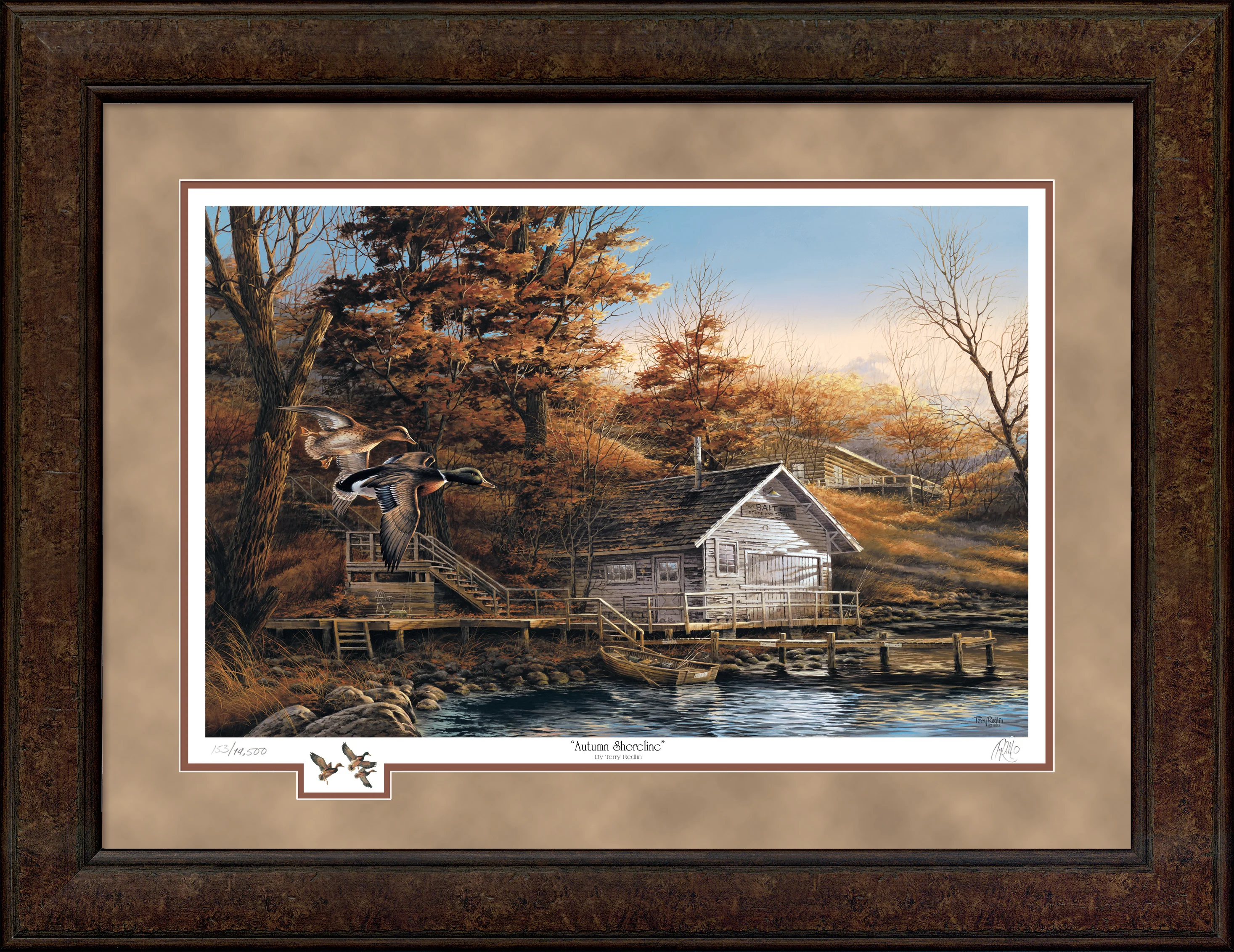 Image of Autumn Shoreline - Limited Edition Paper