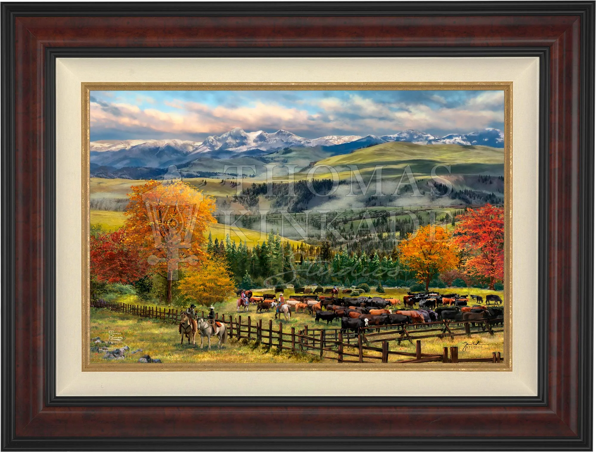 Image of Yellowstone Sky - Limited Edition Canvas