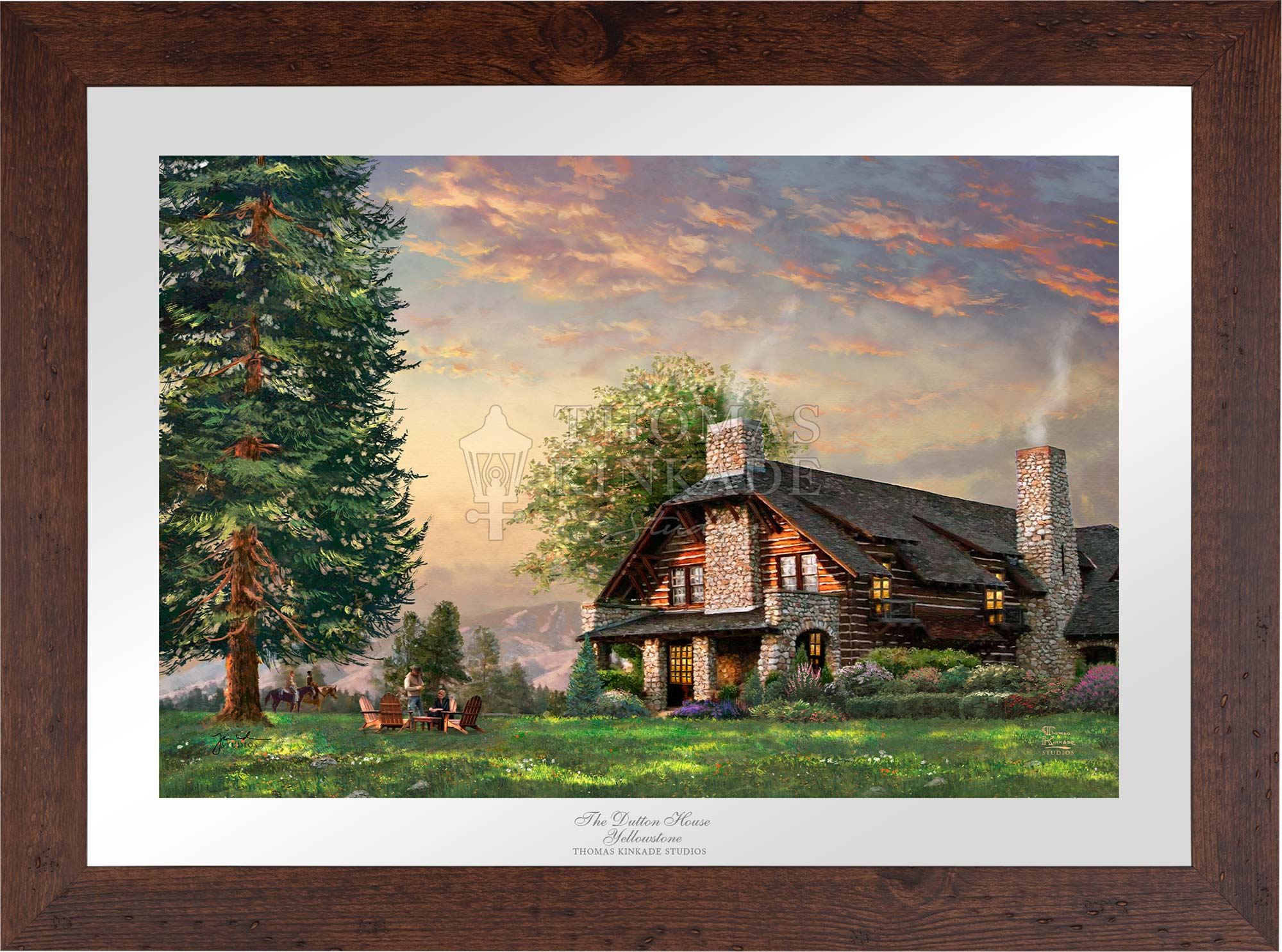 Image of The Dutton House Yellowstone - Limited Edition Paper