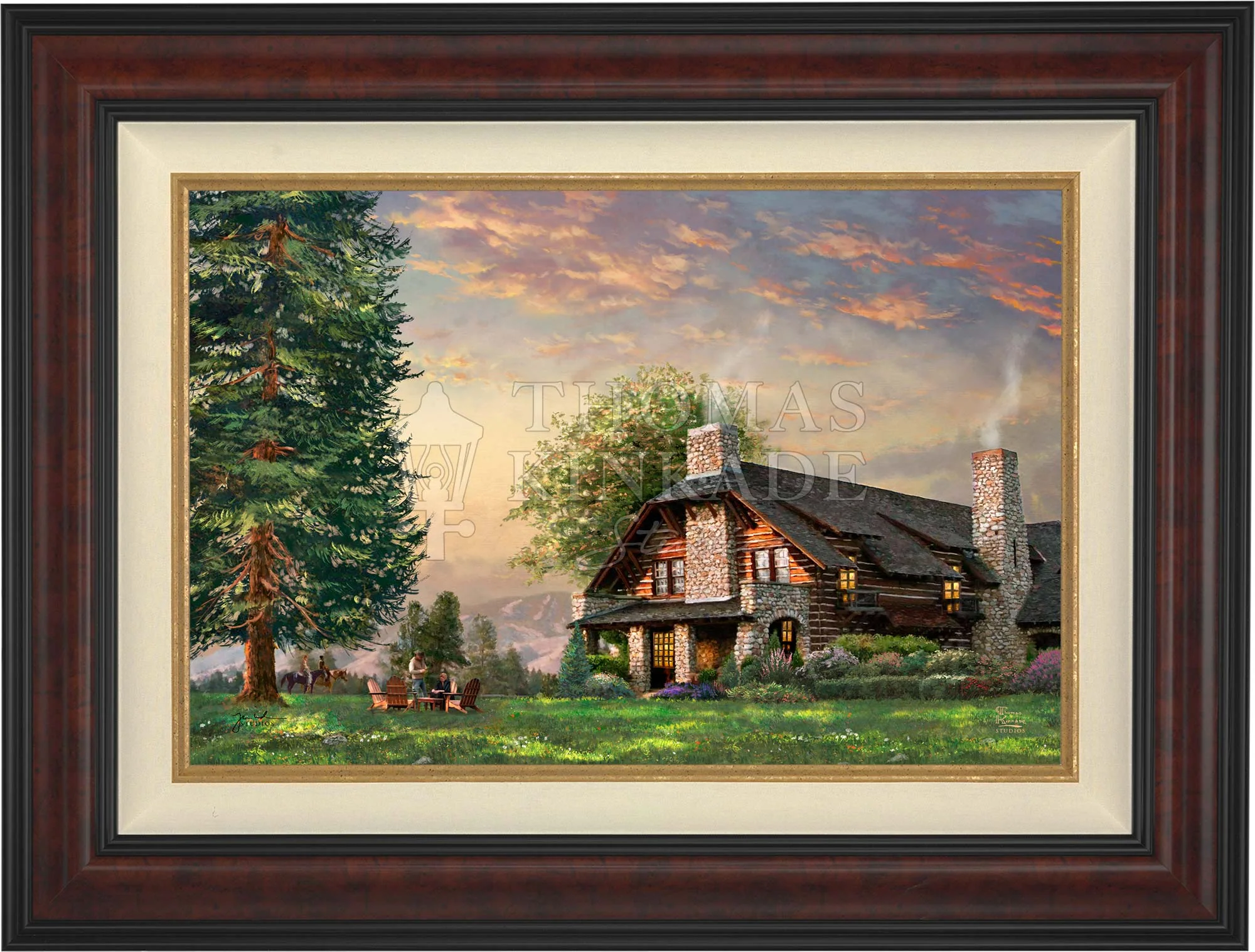 Image of The Dutton House Yellowstone - Limited Edition Canvas