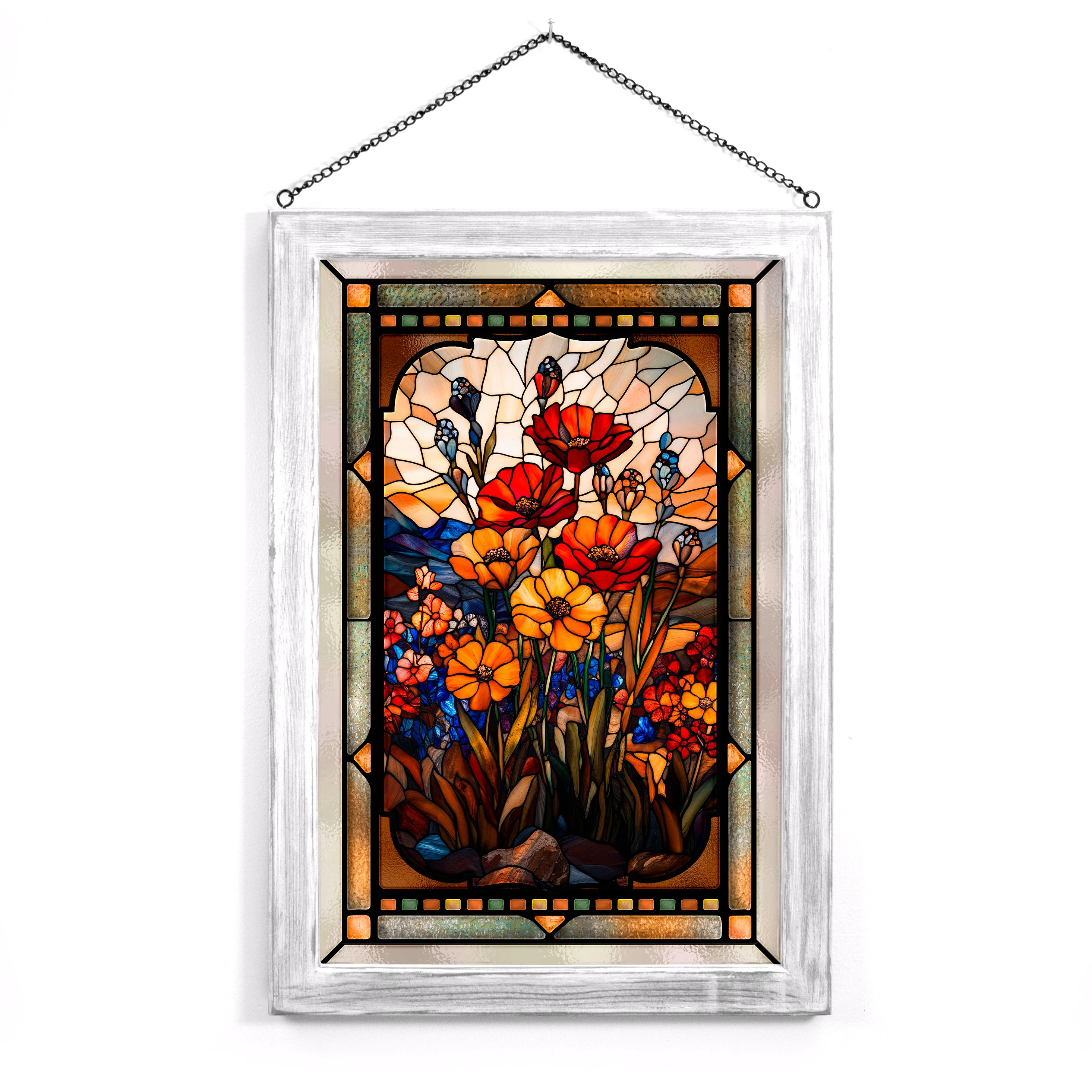 Image of Fragments of Paradise - Stained Glass Art