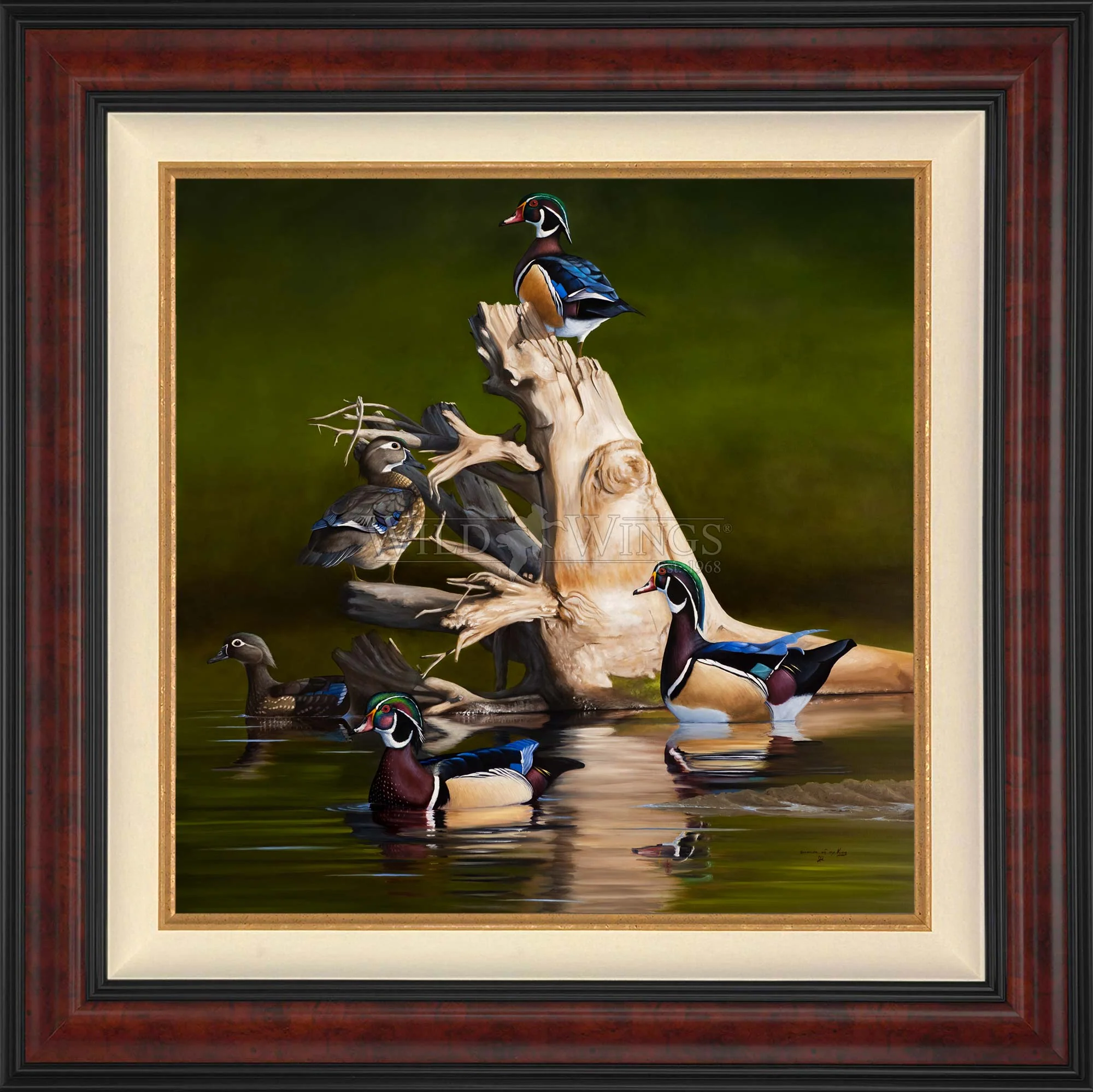 Image of When the Water was Low - Limited Edition Canvas