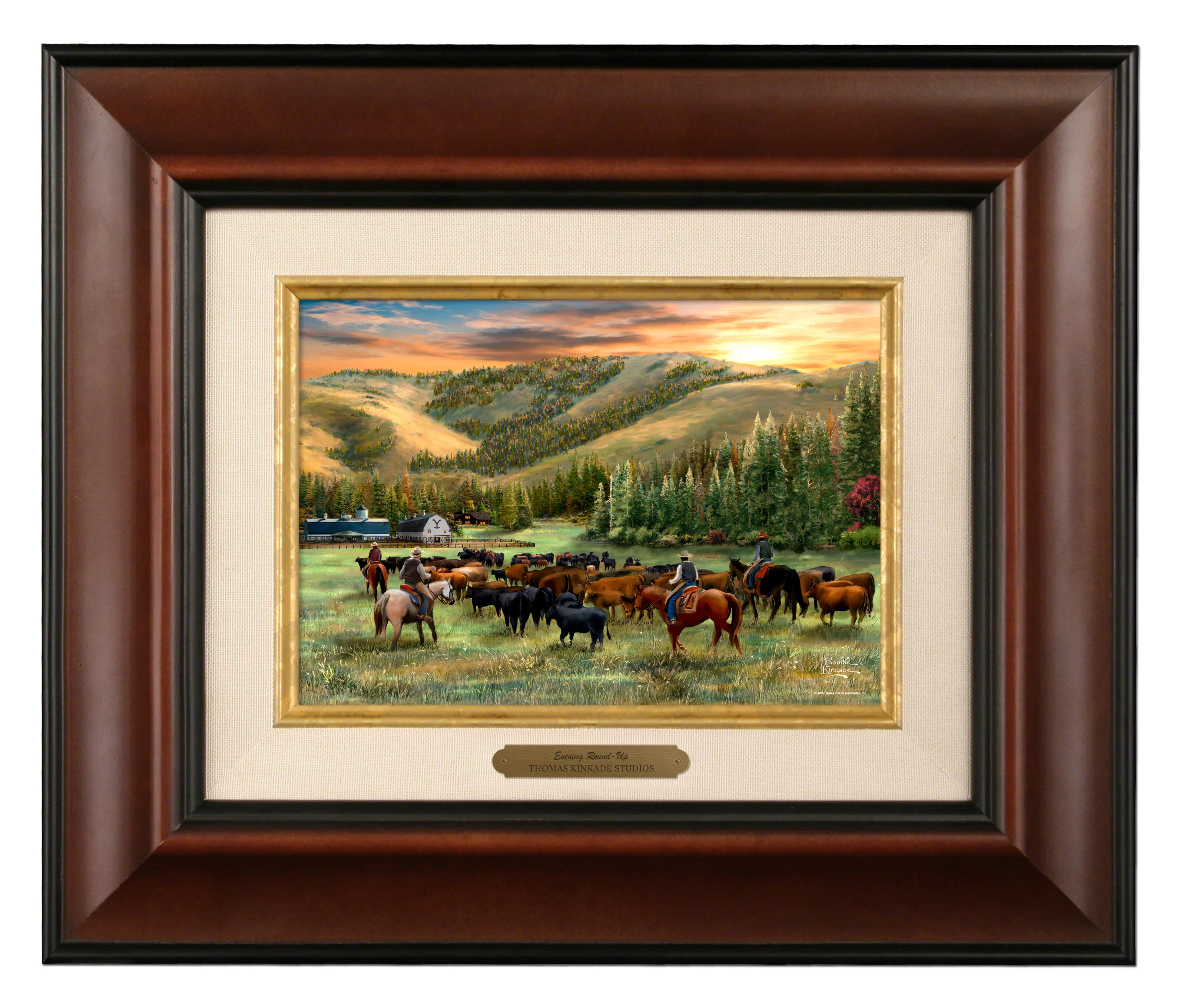 Image of Evening Round-Up - Brushworks
