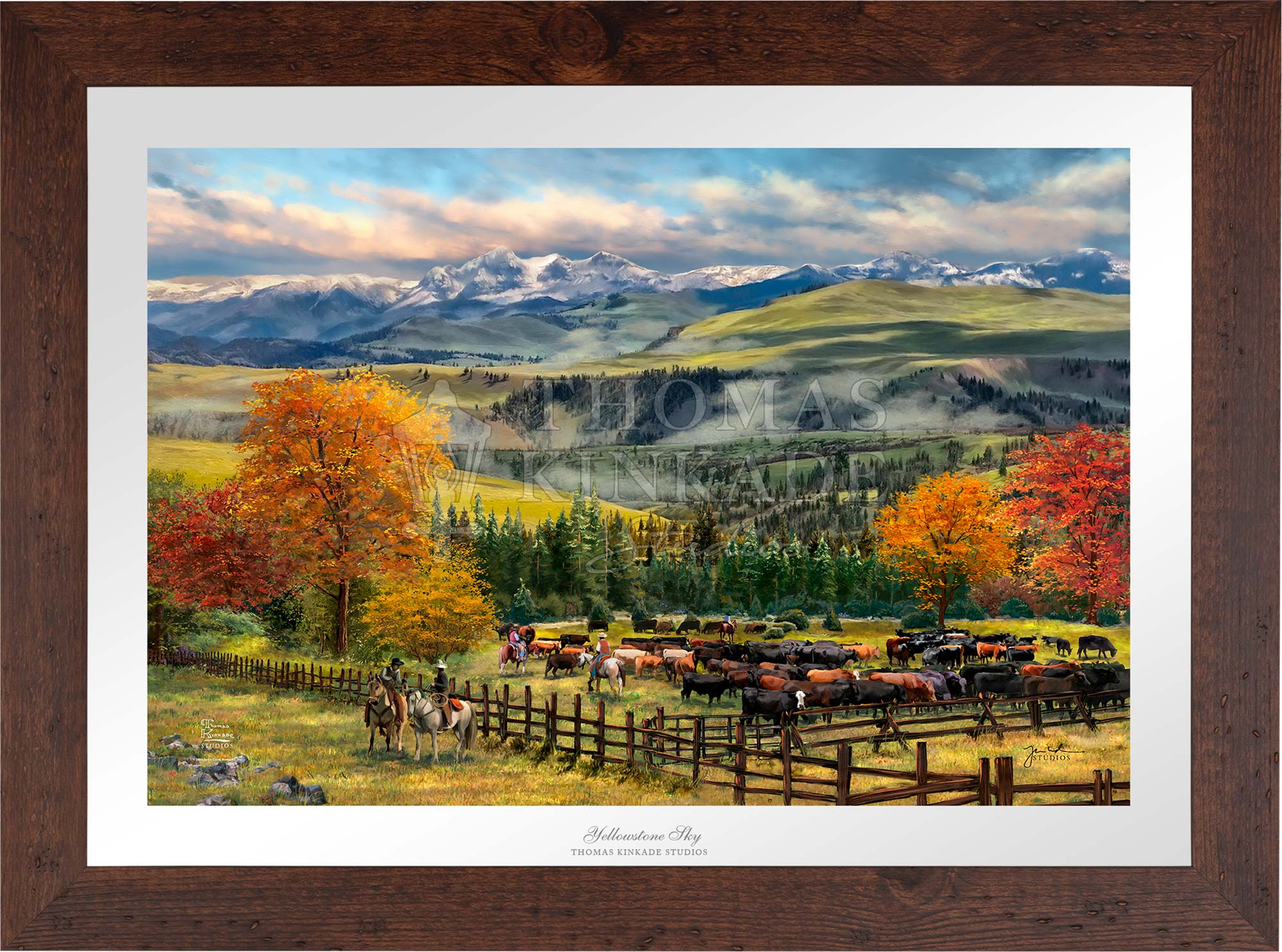 Image of Yellowstone Sky - Limited Edition Paper