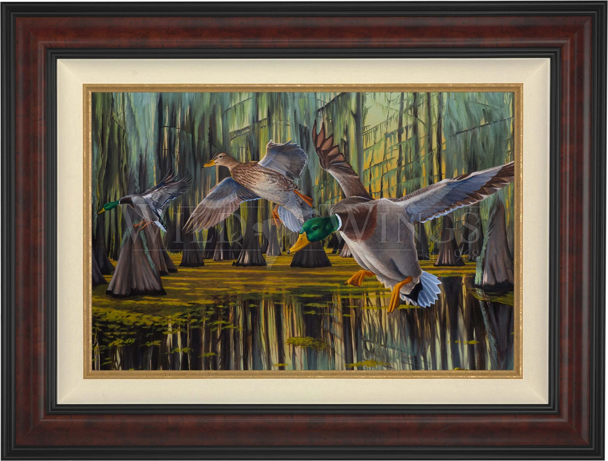 Image of Timber Greenheads - Limited Edition Canvas