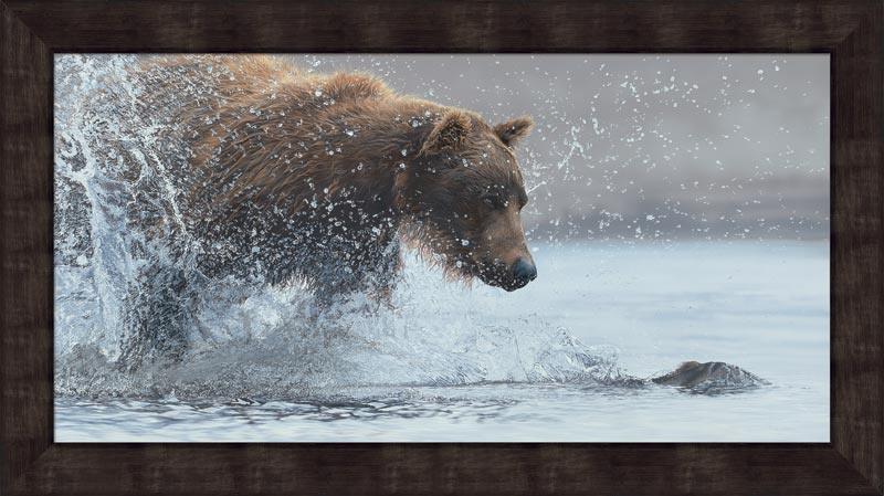 Image of Salmon Run - Limited Edition Canvas