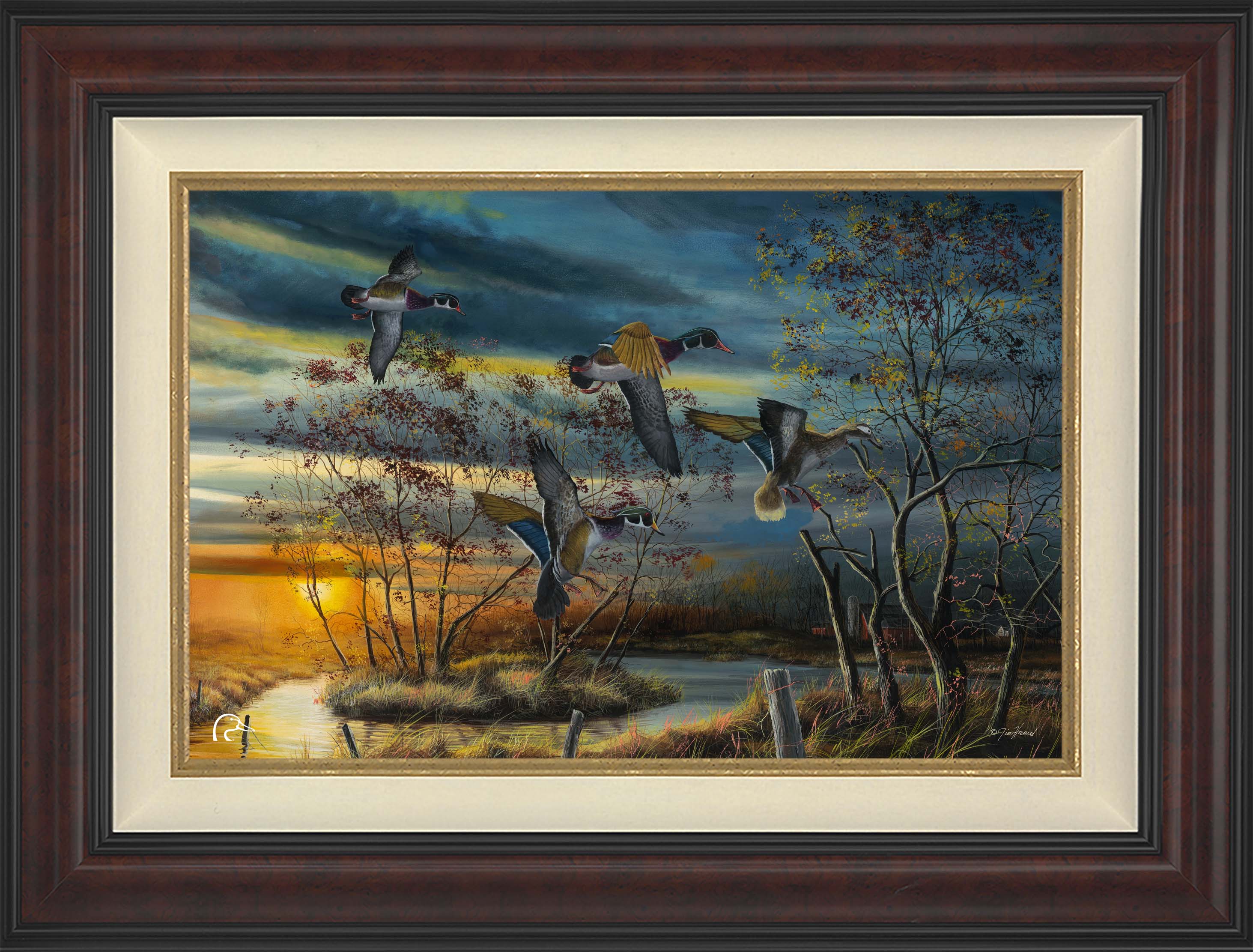 Image of Autumn Splendor Limited Edition Canvas - Official Ducks Unlimited Art