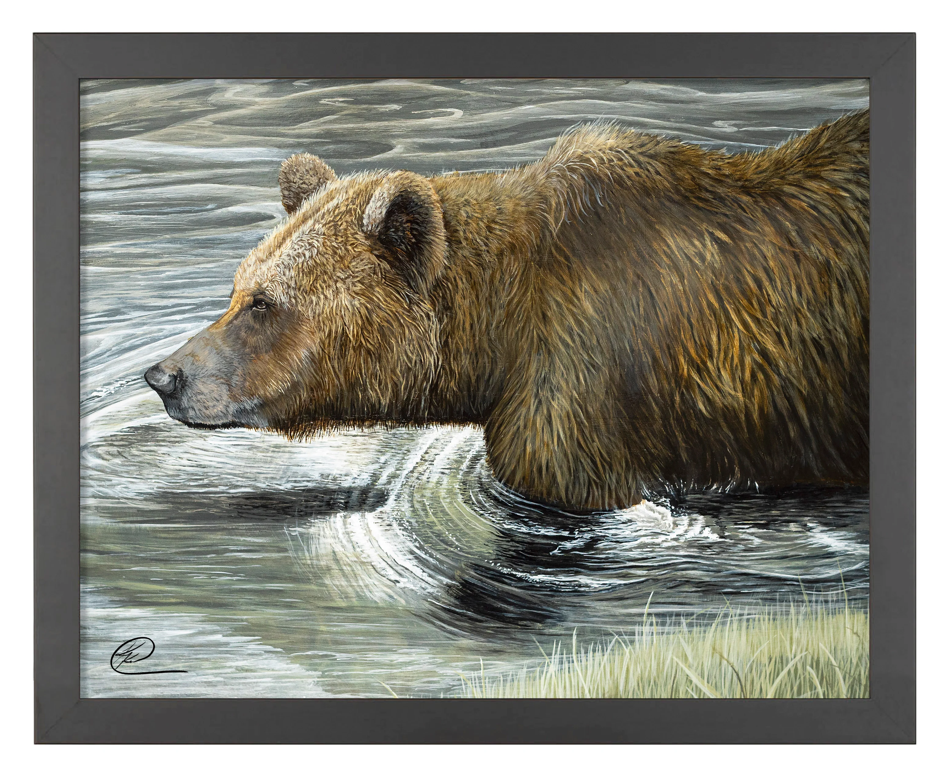 Image of Grizzly Fishin - Art Prints