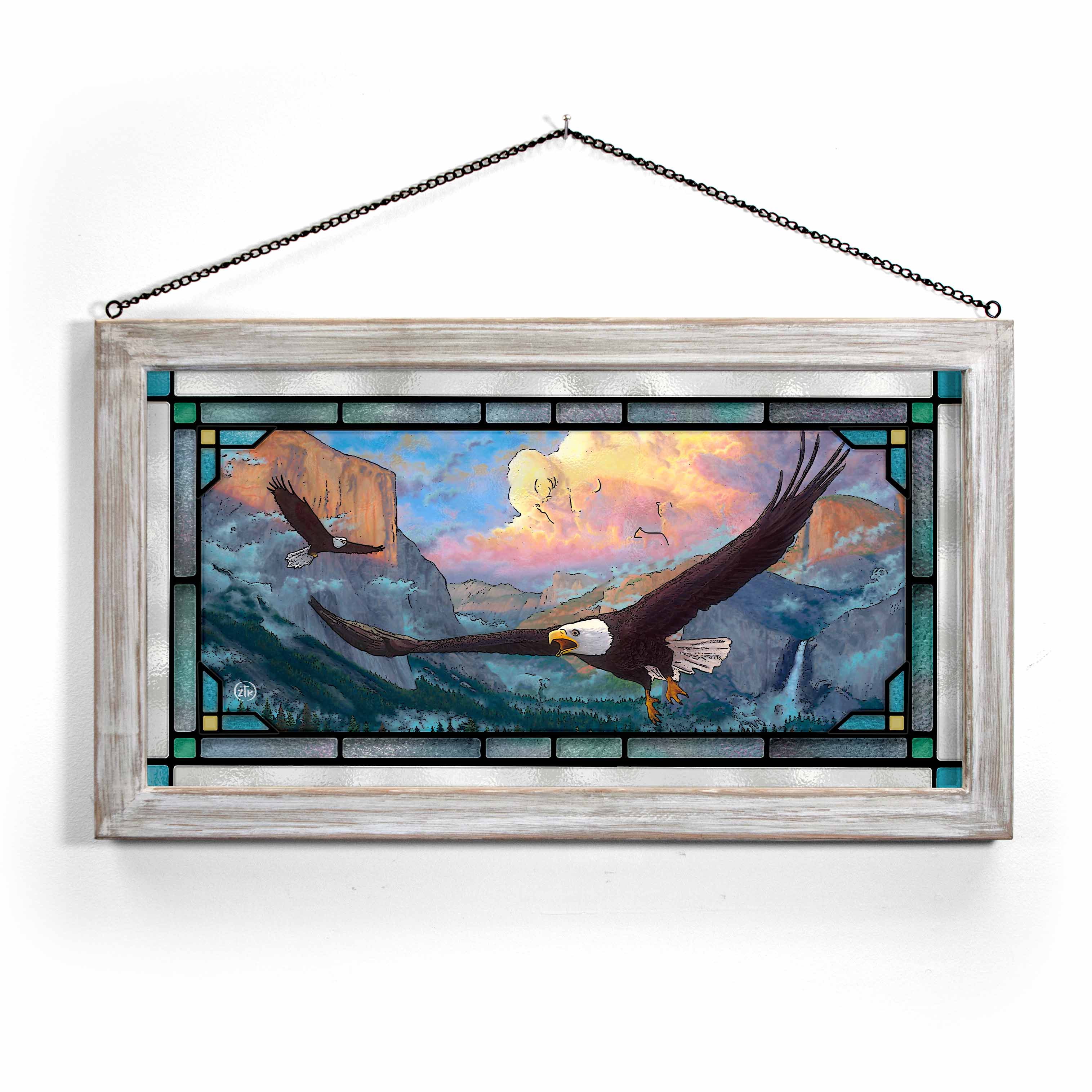 Image of Spirit of Yosemite - Stained Glass Art