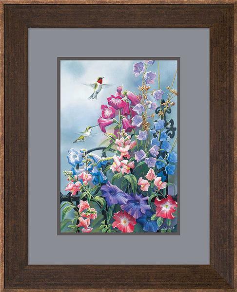 Image of Victorian Seasons—Summer - 15" x 10.25" Framed Artist Proof Print