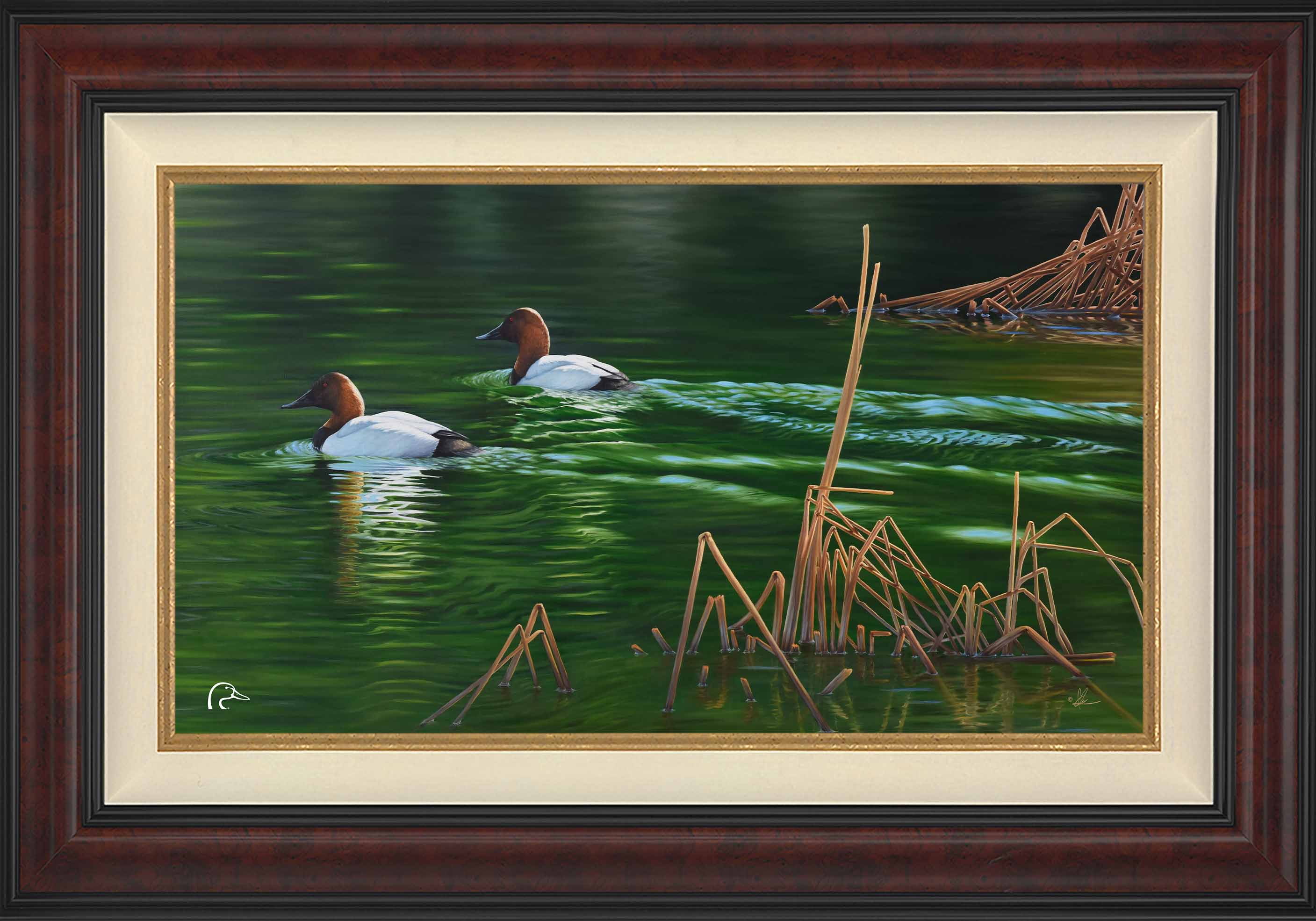 Image of A Beautiful Day Limited Edition Canvas - Official Ducks Unlimited Art