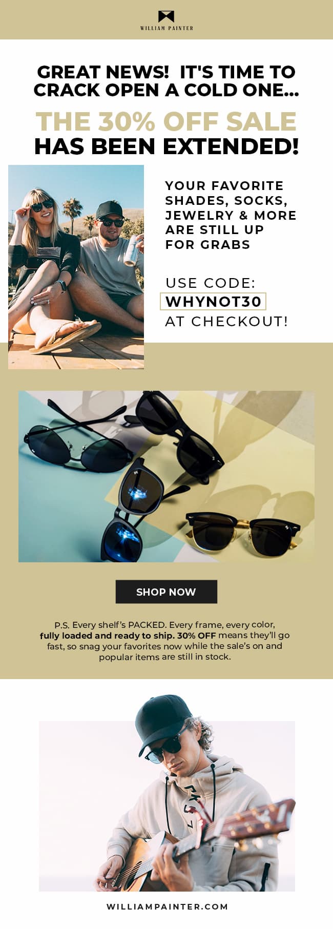 Every frame. Every Color. In stock.