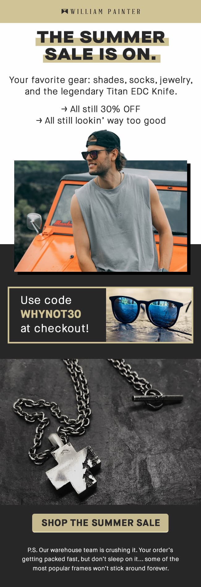 Every frame. Every Color. In stock.