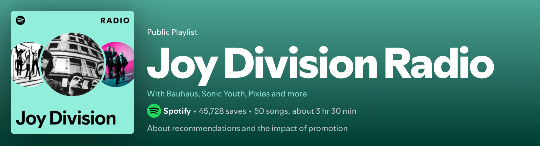 Joy Division Radio 