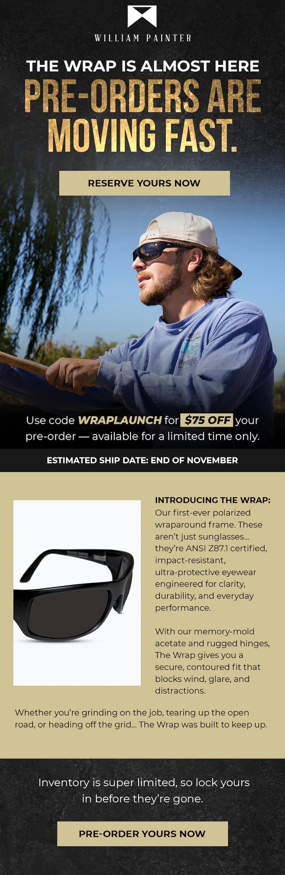 the wrap pre-order 
