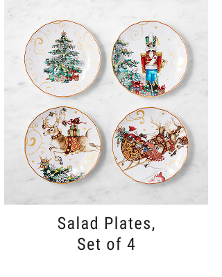 Salad Plates, Set of 4