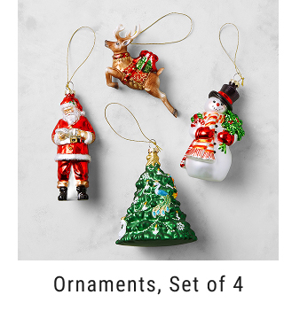 Ornaments, Set of 4