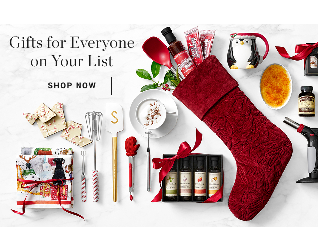 Gifts for Everyone on Your List SHOP NOW
