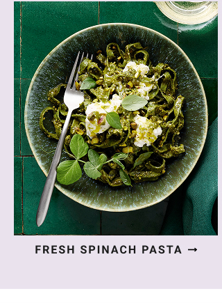 Fresh Spinach Pasta