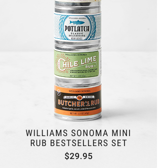 Williams Sonoma Mini Rub Bestsellers Set - $29.95