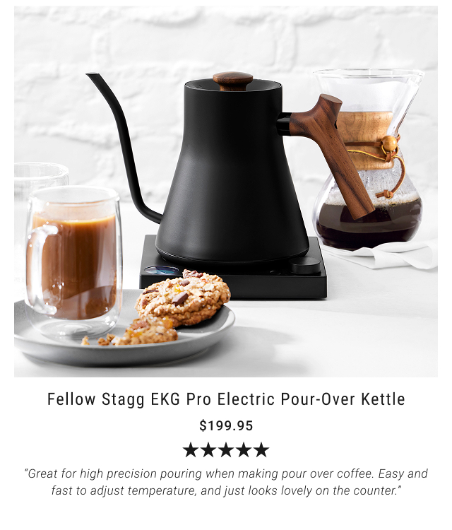 Fellow Stagg EKG Pro Electric Pour-Over Kettle NOW $199.95
